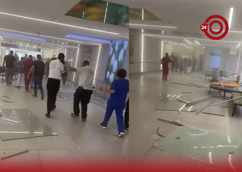 İsraildə xəstəxana vuruldu