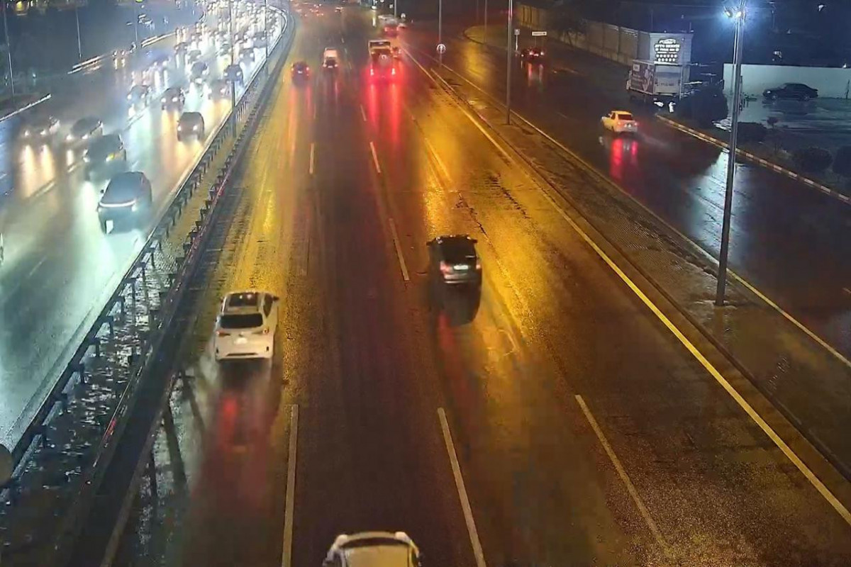 Aeroport yolunda "Land Cruieser" öküzü vurdu