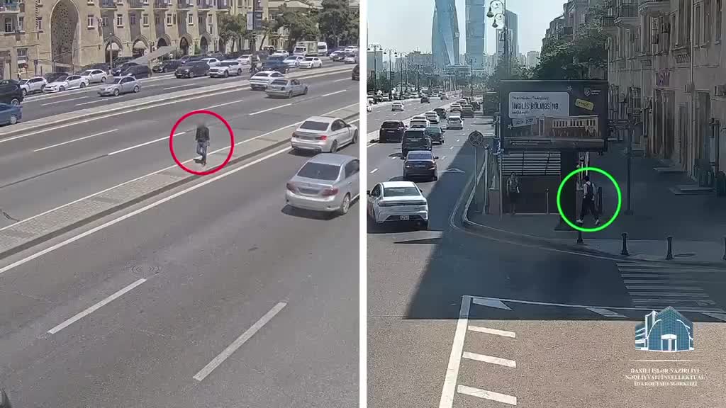 Bakıda dəhşətli anlar
