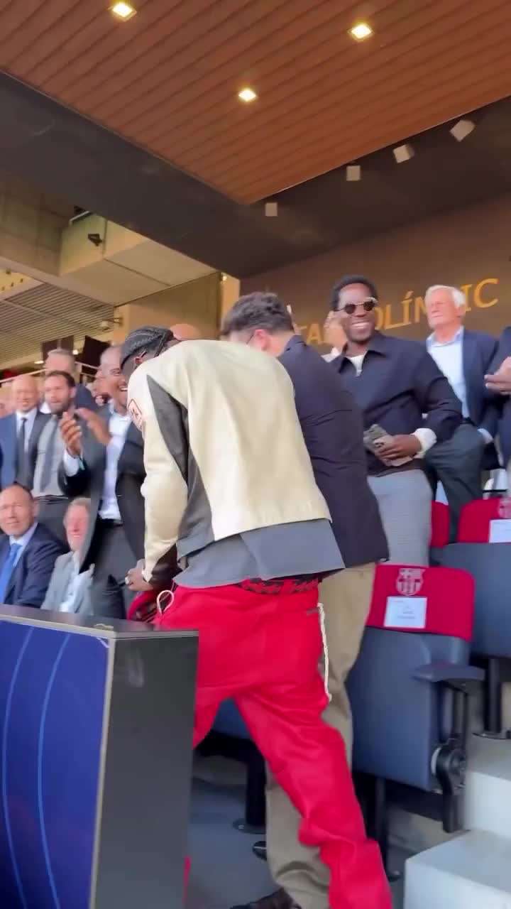 Məşhur reper "Barselona"nın qələbəsini belə qeyd etdi