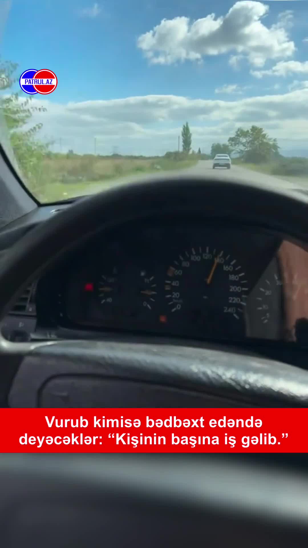 Kimisə bədbəxt edəndə deyəcəklər: “Kişinin başına iş gəlib.”