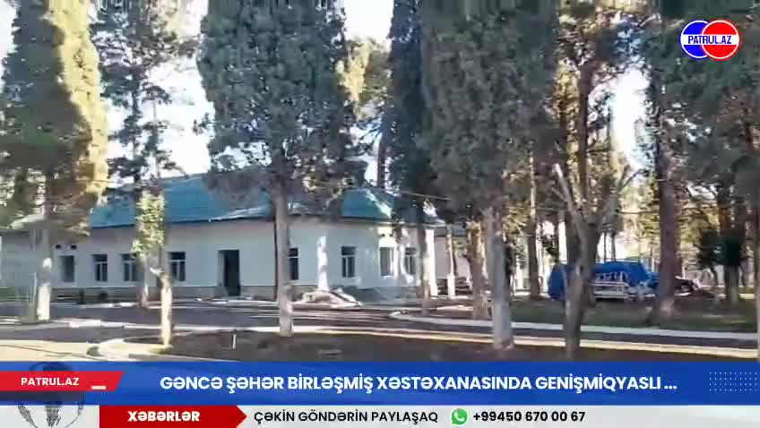 Gəncə Şəhər Birləşmiş Xəstəxanasında genişmiqyaslı yenidənqurma 