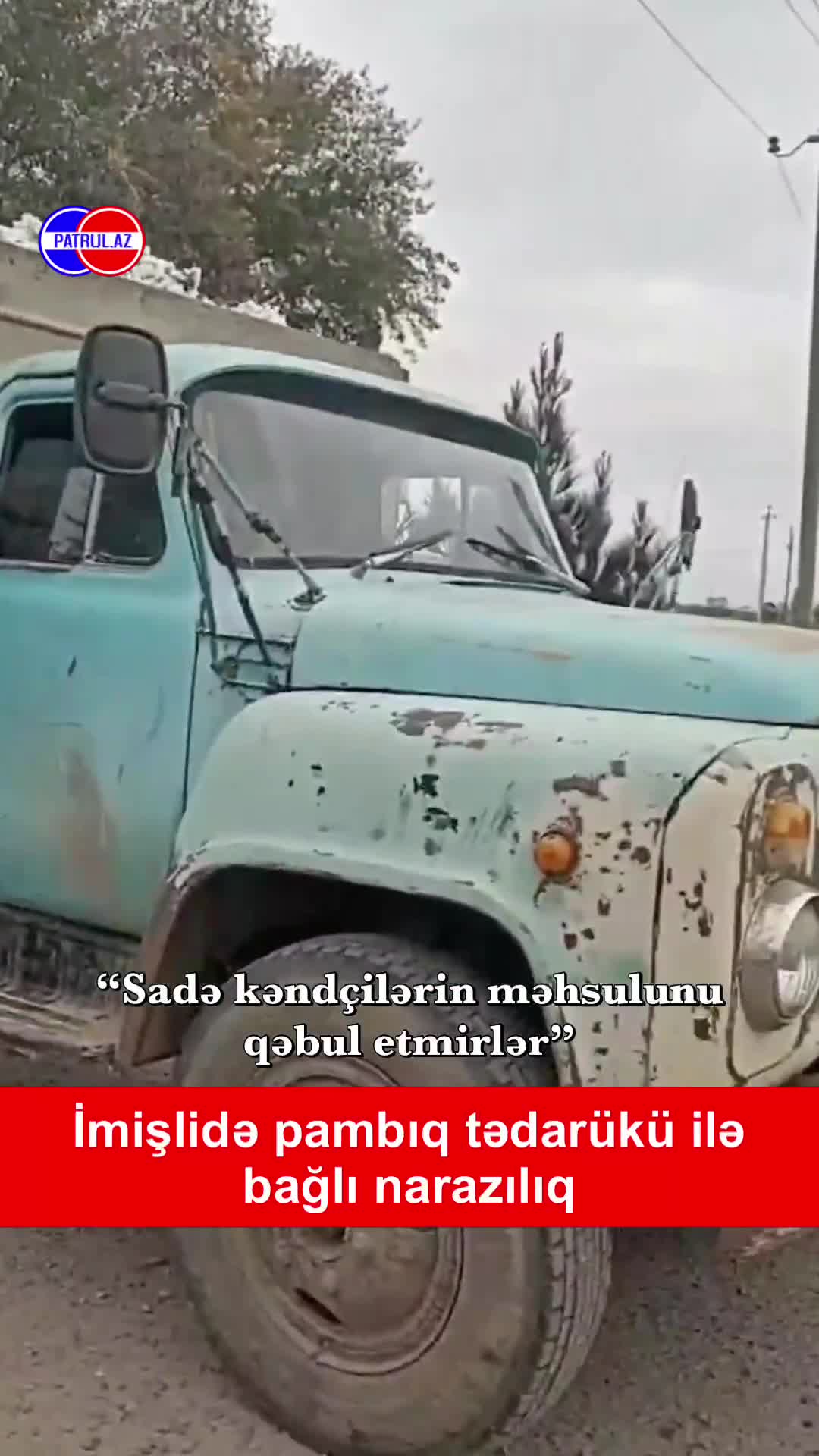 İmişlidə pambıq tədarükü ilə bağlı narazılıq