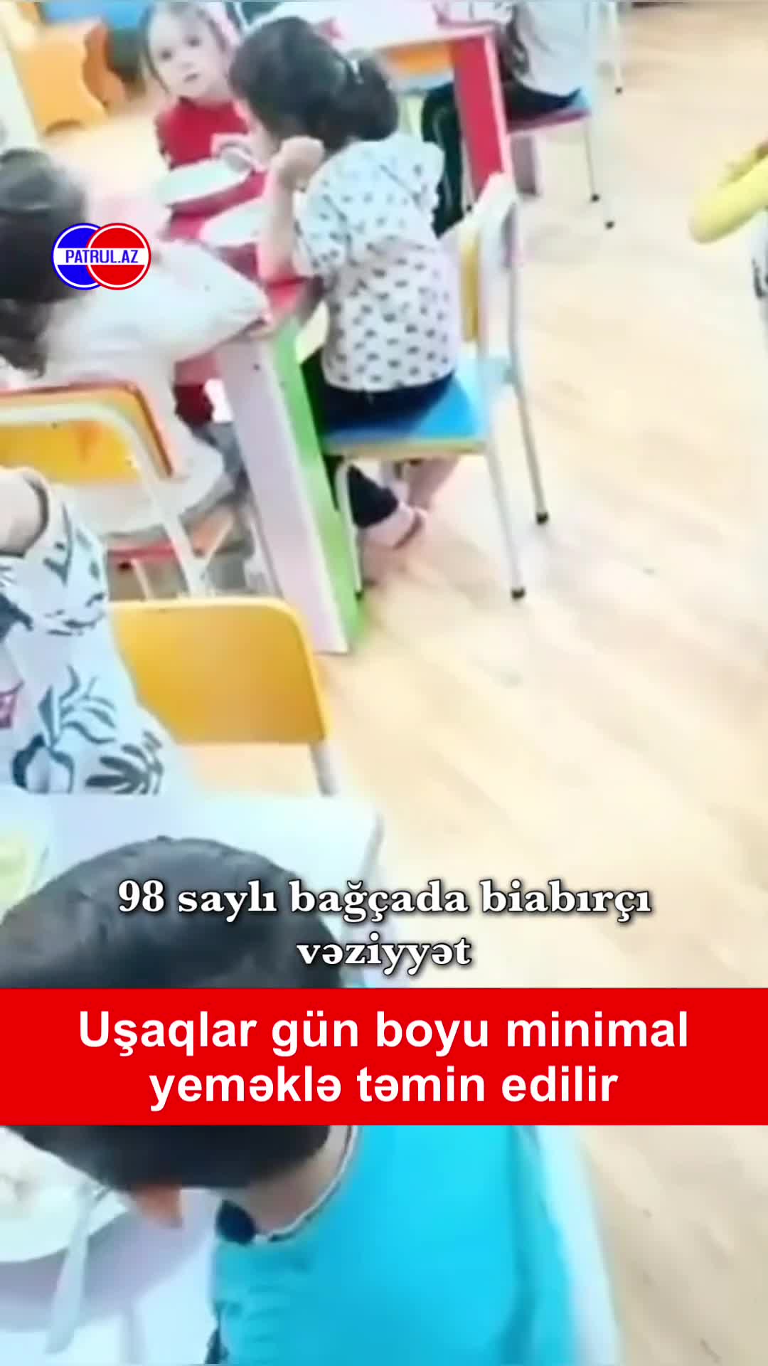  98 saylı bağçada biabırçı vəziyyət