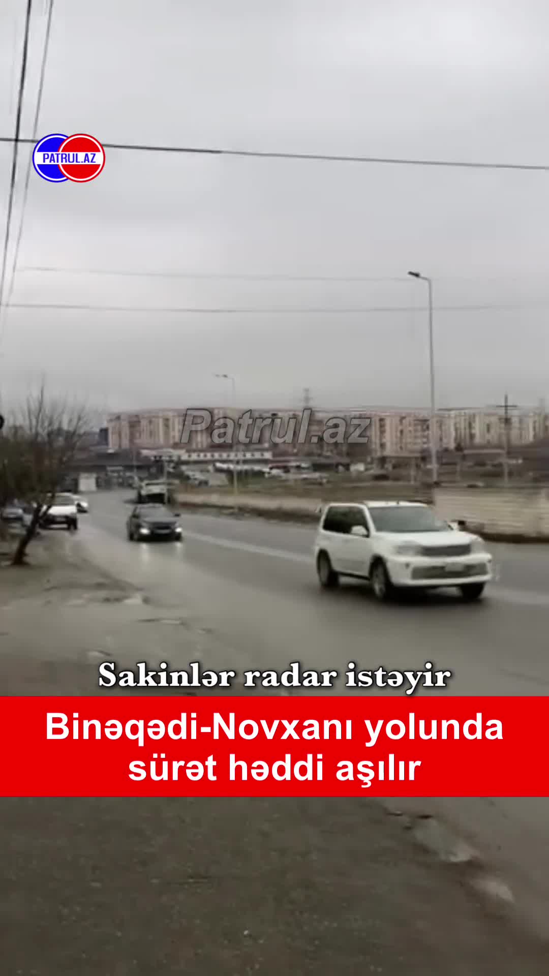 Bu yolda sürücülər 150-yə qalxır, sakinlər radar istəyir