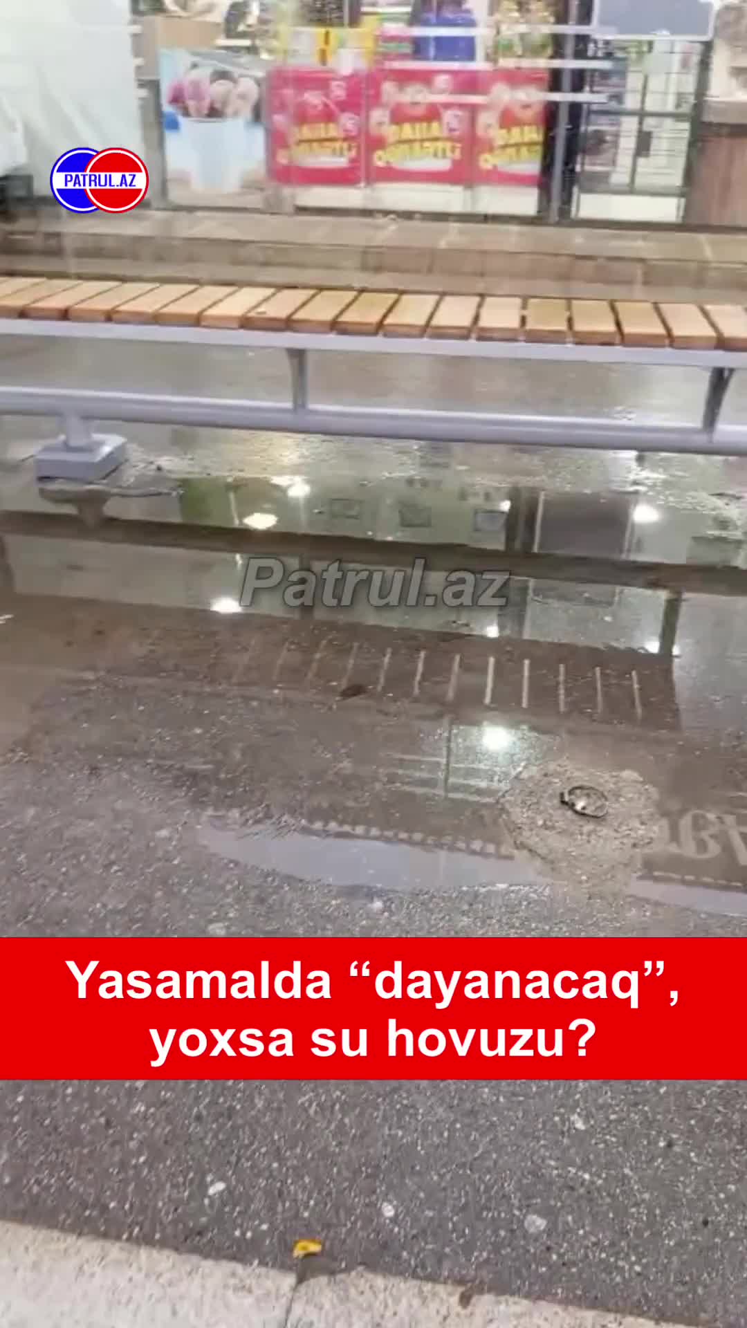 Yasamalda “dayanacaq”, yoxsa su hovuzu? 