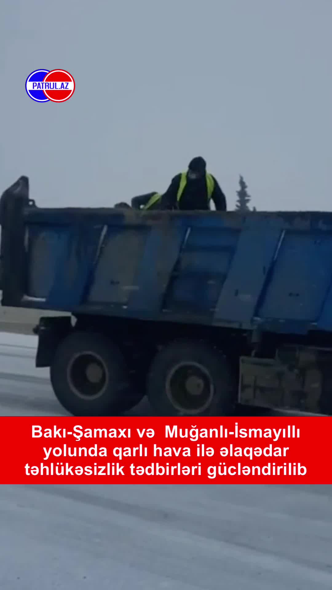 Qarlı hava ilə əlaqədar təhlükəsizlik tədbirləri gücləndirilib