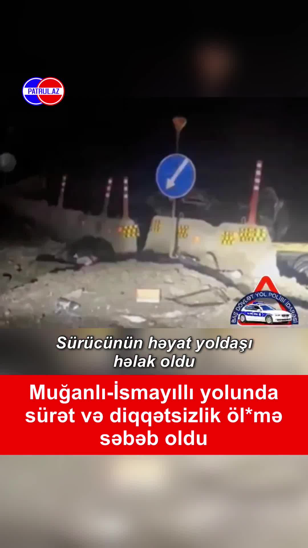 Yolda təhlükəsizliyə etinasız yanaşma gənc ailənin faciəsi oldu