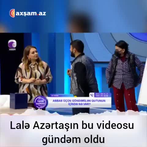 Lalə Azərtaşın bu videosu gündəm oldu