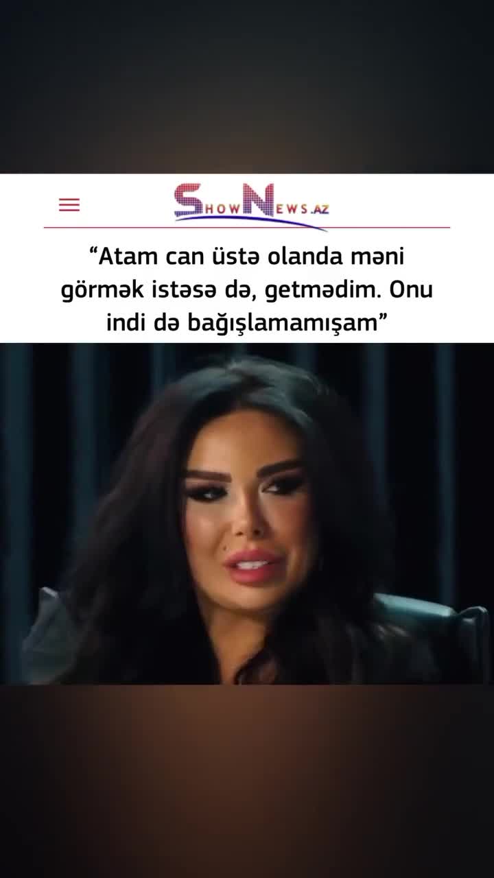 “Pişik Günel”dən atası haqda şok açıqlama