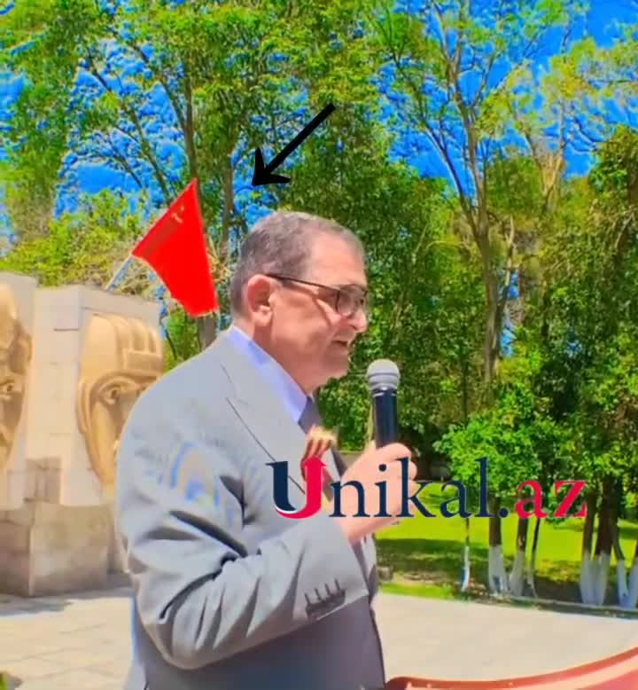 İmişlidə SSRİ bayrağı qaldırıldı 