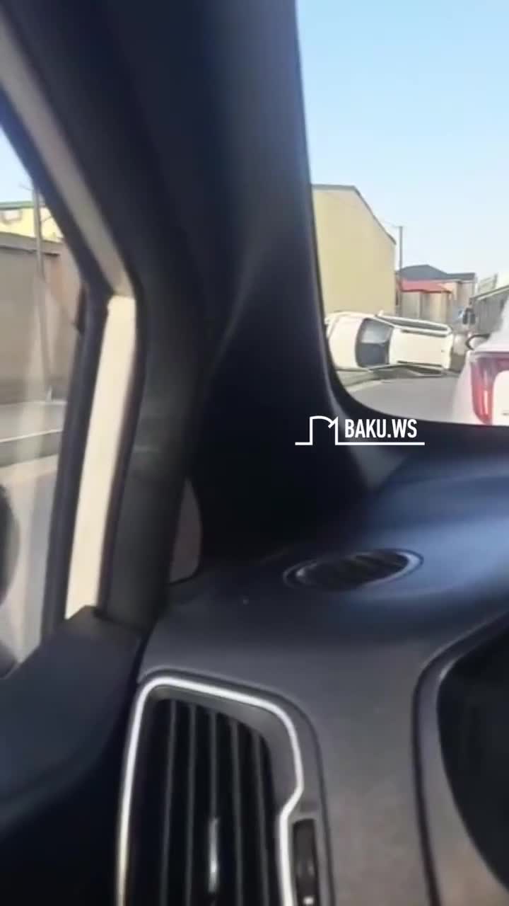 Hövsanda avtobusa çırpılan “Toyota” aşdı