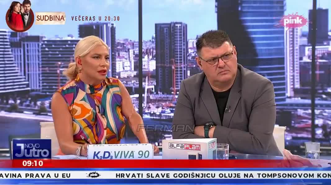 Serbiyalı nazir efirdə insult keçirdi 