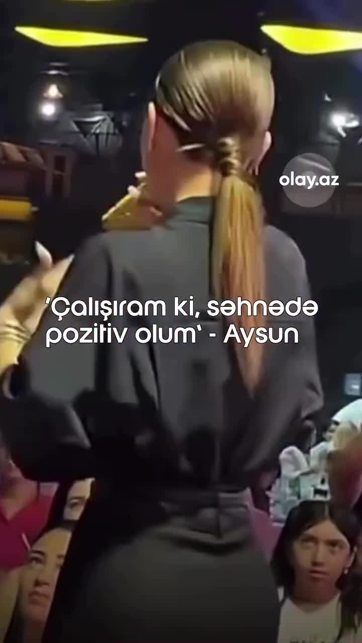 “Çalışıram ki, pozitiv olum”