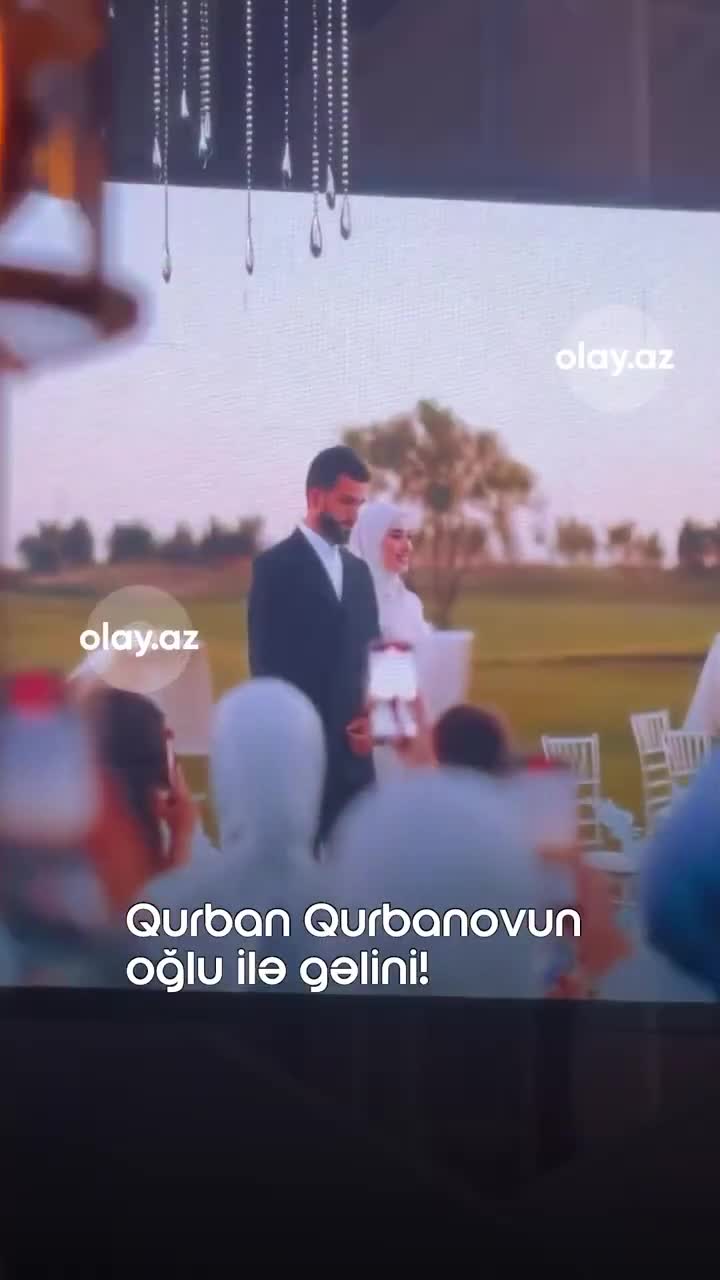 Qurban Qurbanovun oğlu ilə gəlini… 