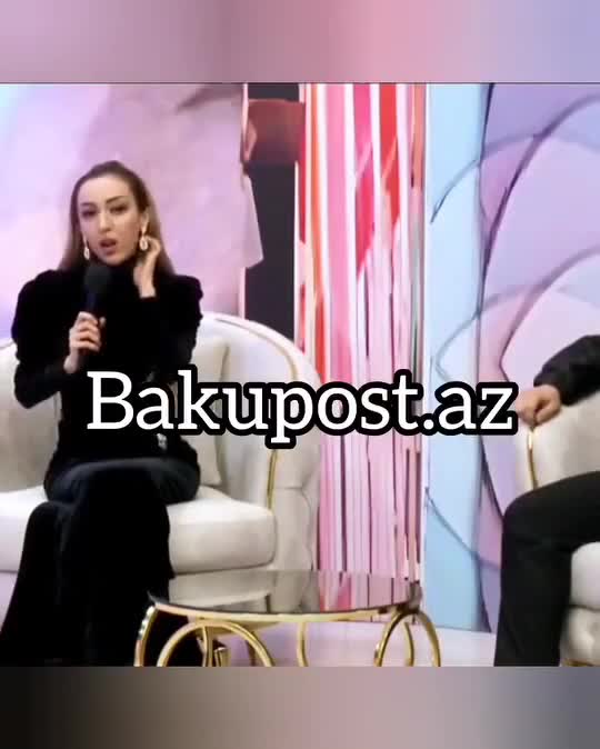 Ofeliya Şabanova aparıcıya elçi düşdü 