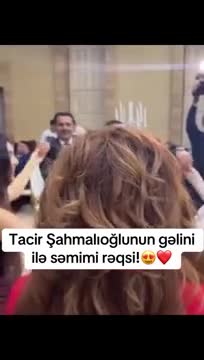 Tacirin gəlini ilə rəqsi diqət çəkdi