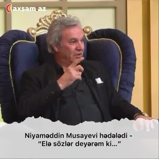 Niyaməddin Musayevi hədələdi 