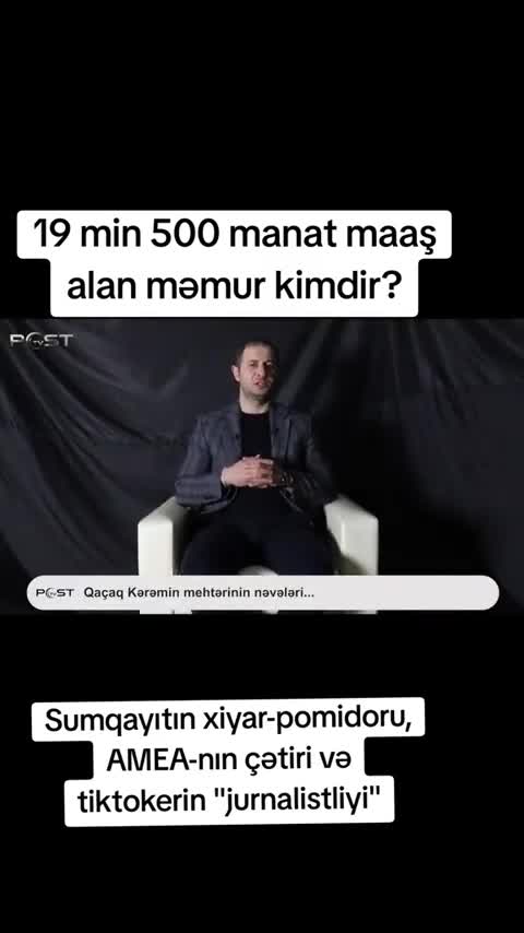 Bu məmurun maaşı 19500 manatdır