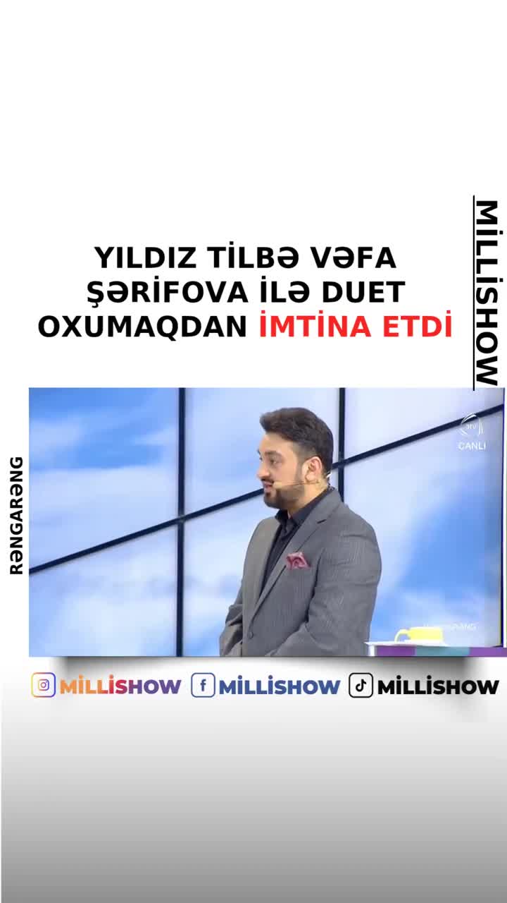 Yıldız Tilbe Vəfa ilə duet oxumaqdanimtina etdi