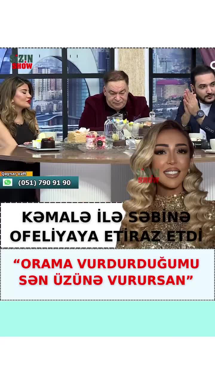 Kəmalə və Səbinə Ofeliyaya etiraz etdi