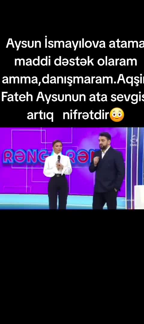 Aysun atası ilə danışmaqdan imtina etdi