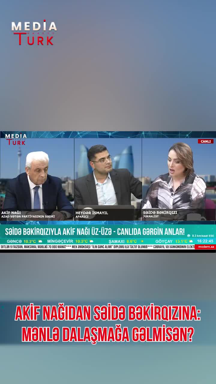 "Mənimlə davaya gəlmisən?"