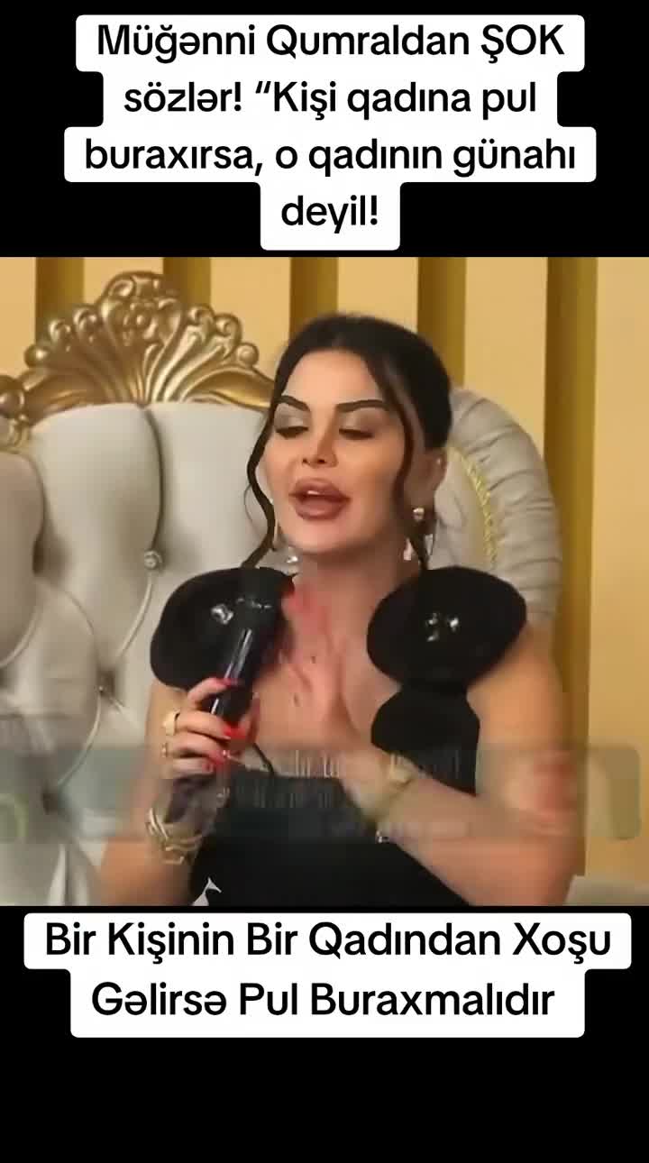 “Kişi qadına pul buraxırsa, o qadının günahı deyil!