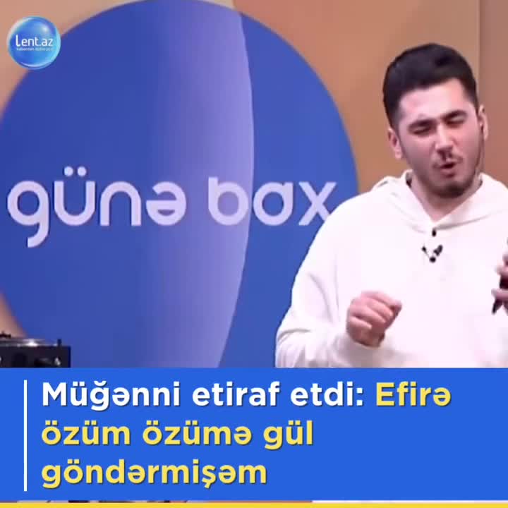"Efirdə özümə yalançı dollardan gül dəstəsi göndərmişəm"