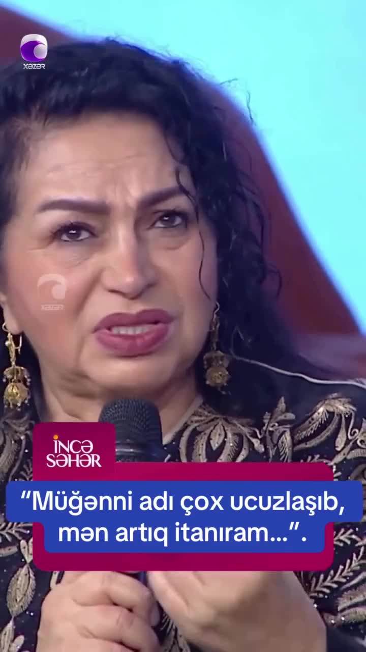 “Mənə müğənni deyəndə utanıram” 