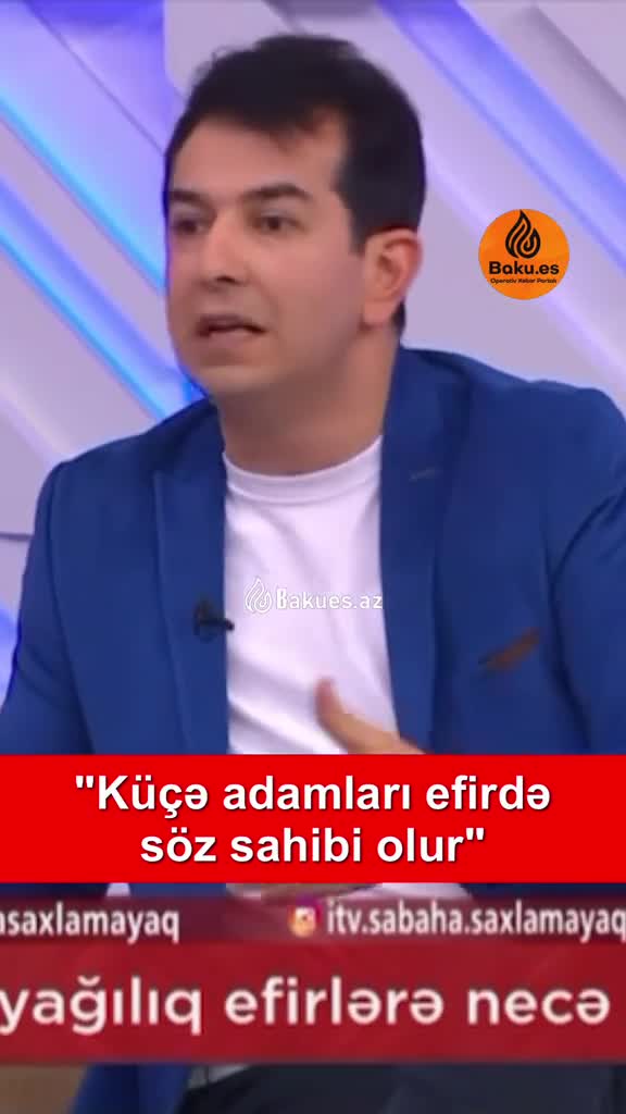 Küçə adamları efirdə söz sahibi olur