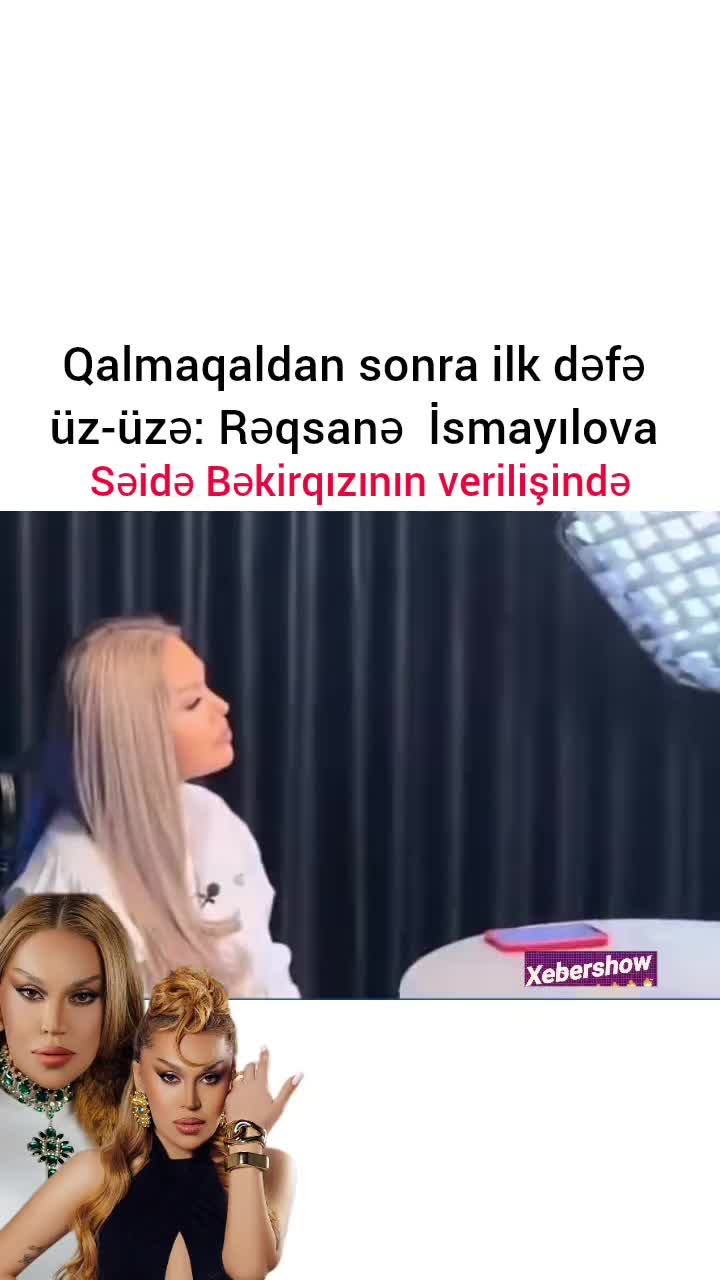 Səidə Bəkirqızı Rəqsanəni verilişinə dəvət etdi