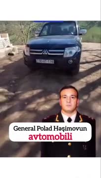 General Polad Həşimovun AVTOMOBİLİ - VİDEO