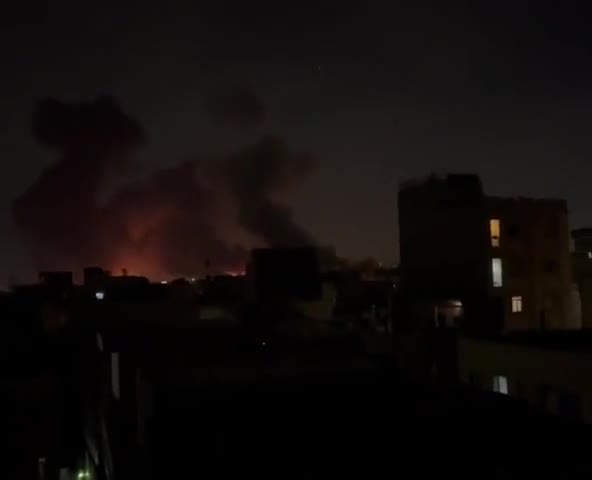 İsrail İran aeroportunu vurdu 