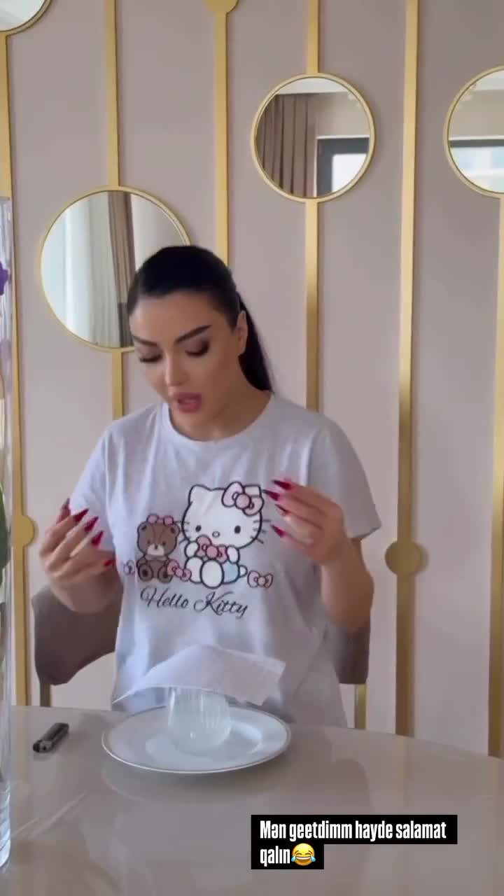 Vəfa Şərifova ərə gedir? - “Haydı, salamat qalın” - VİDEO