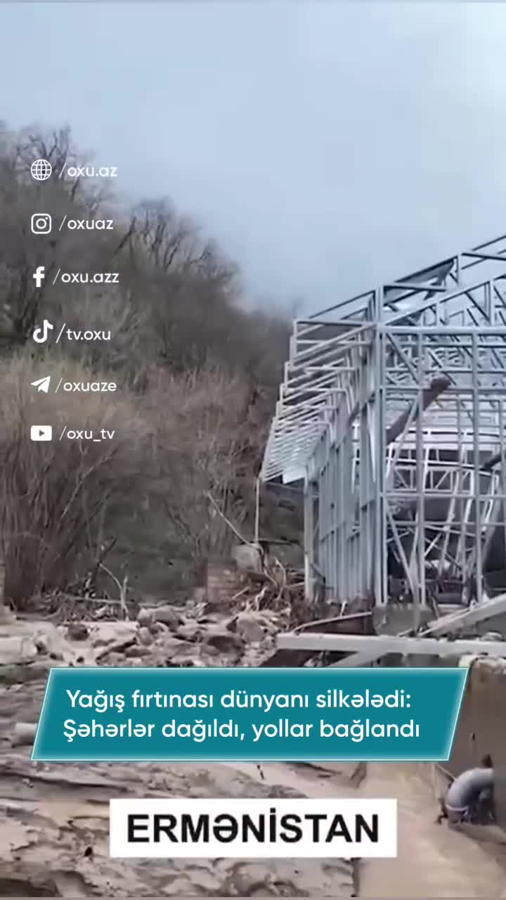 Yağış fəlakəti dünyanı silkələdi