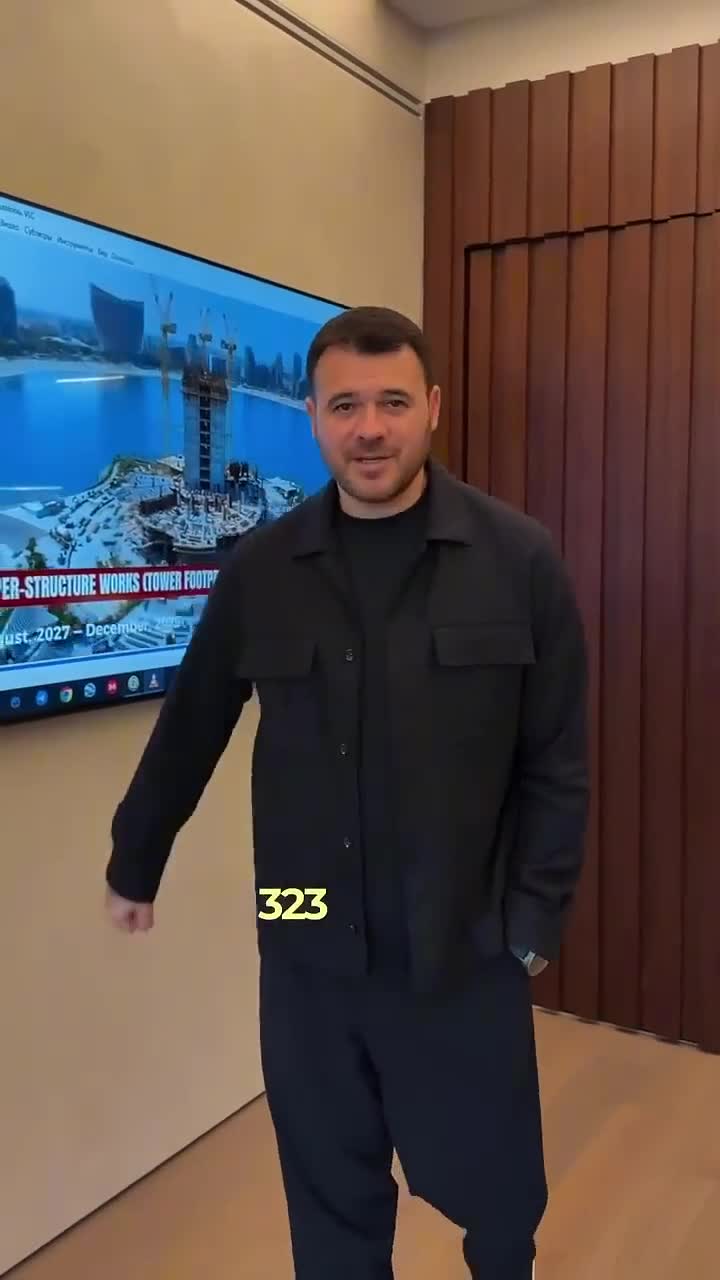 Azərbaycanın ən hündür binası tikilir 