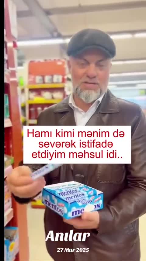“Mentos”un tərkibində zərərli əlavələr aşkarlandı