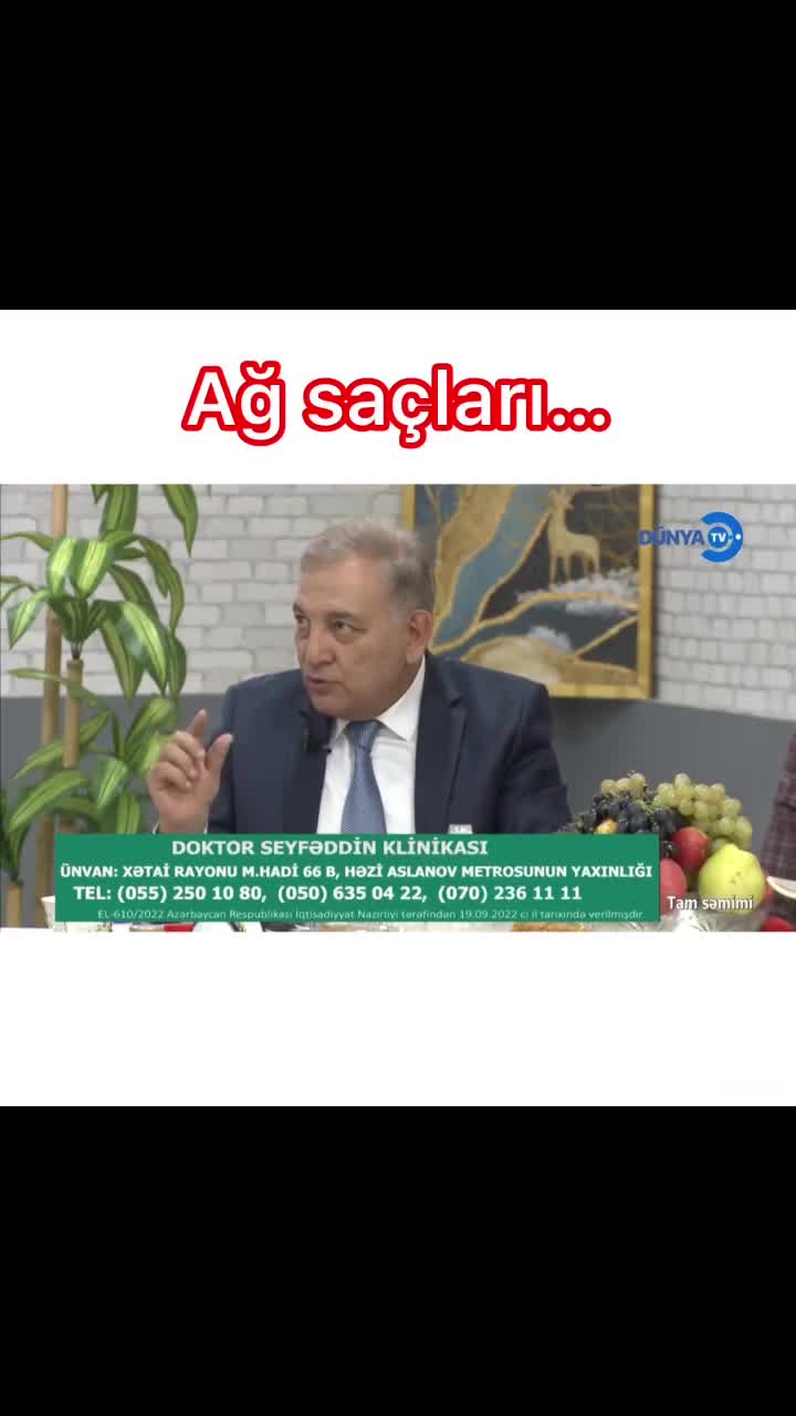 Həkim ağ saçları qaraldan saç reseptinə görə tənqid edildi