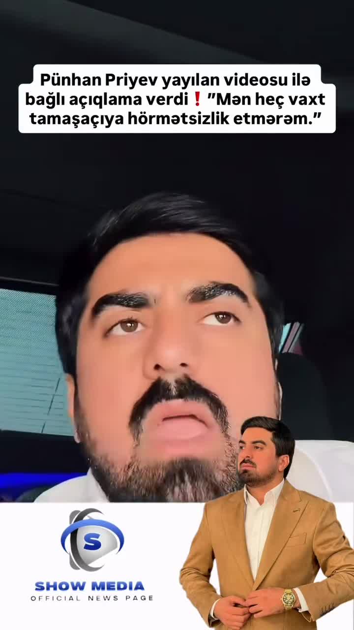 “Mən tamaşaçıya hörmətsizlik etməmişəm”