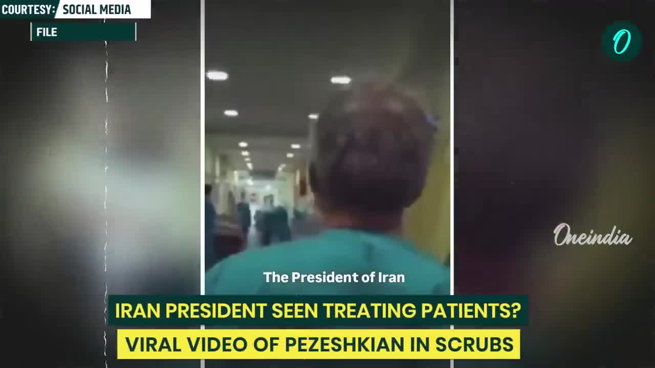 Pezeşkianın videosu sosial mediada trend oldu