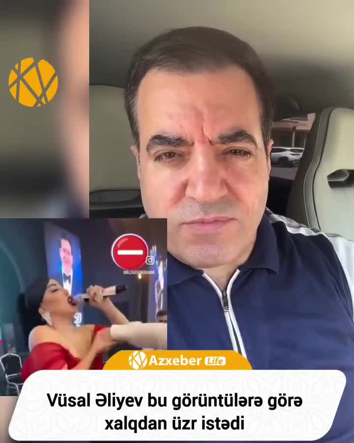 Vüsal Əliyev  xalqdan üzr istədi 