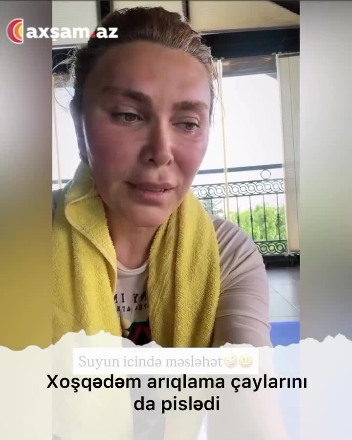 Xoşqədəm arıqlama çaylarını da pislədi 