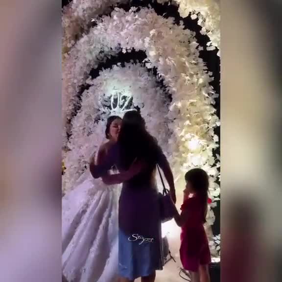Leyla Əliyeva Bakıda toyda 