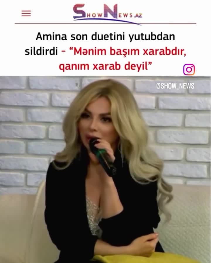  - Oxuduğu dueti "Youtube"dan sildirdi