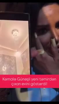 Kəmalə Günəşli yeni təmirdən çıxan evini göstərdi