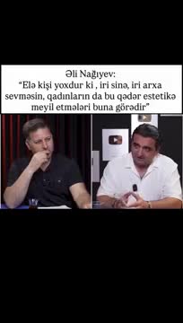 "Elə kişi yoxdur ki, iri sinə xoşlamasın"