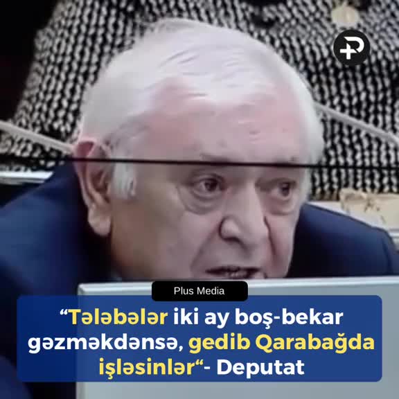 Aqil Abbasın Milli Məclisdəki çıxışı 