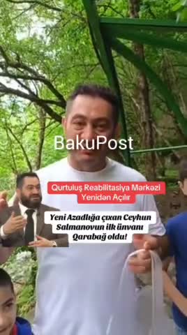 Ceyhun Salmanov görünüşü ilə diqqət çəkdi 