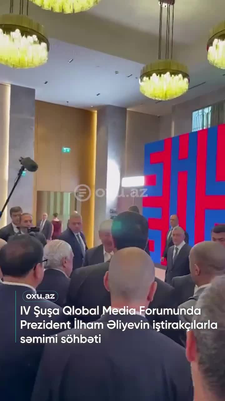 İlham Əliyevdən media nümayəndələrinə dostyana jest 